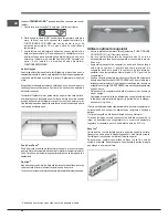 Предварительный просмотр 50 страницы Hotpoint Ariston EBL 18xxx O3 F Operating Instructions Manual