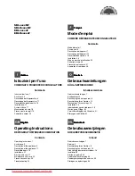 Hotpoint Ariston EBLHxxxxxF Series Operating Instructions Manual preview