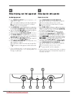 Предварительный просмотр 8 страницы Hotpoint Ariston EBLHxxxxxF Series Operating Instructions Manual