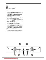 Предварительный просмотр 10 страницы Hotpoint Ariston EBLHxxxxxF Series Operating Instructions Manual