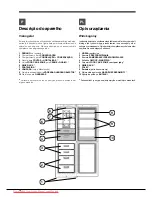 Предварительный просмотр 14 страницы Hotpoint Ariston EBLHxxxxxF Series Operating Instructions Manual