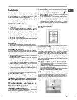 Предварительный просмотр 45 страницы Hotpoint Ariston EBLHxxxxxF Operating Instructions Manual