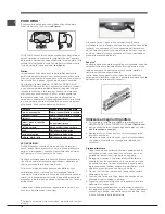 Preview for 16 page of Hotpoint Ariston EBM 17 series Operating Instructions Manual