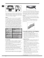 Preview for 24 page of Hotpoint Ariston EBM 17 series Operating Instructions Manual