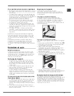 Preview for 25 page of Hotpoint Ariston EBM 17 series Operating Instructions Manual