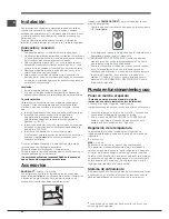 Preview for 36 page of Hotpoint Ariston EBM 17 series Operating Instructions Manual