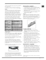 Preview for 41 page of Hotpoint Ariston EBM 17 series Operating Instructions Manual