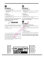 Предварительный просмотр 3 страницы Hotpoint Ariston EBM18210F Operating Instructions Manual