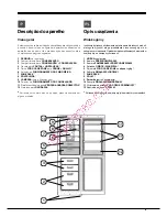 Предварительный просмотр 9 страницы Hotpoint Ariston EBM18210F Operating Instructions Manual