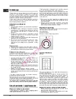 Предварительный просмотр 40 страницы Hotpoint Ariston EBM18210F Operating Instructions Manual