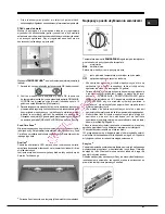 Предварительный просмотр 41 страницы Hotpoint Ariston EBM18210F Operating Instructions Manual