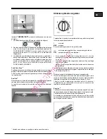 Предварительный просмотр 45 страницы Hotpoint Ariston EBM18210F Operating Instructions Manual