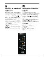 Предварительный просмотр 7 страницы Hotpoint Ariston EBY 18xxx F Operating Instructions Manual