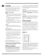 Предварительный просмотр 36 страницы Hotpoint Ariston EBY 18xxx F Operating Instructions Manual