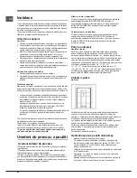 Предварительный просмотр 56 страницы Hotpoint Ariston EBY 18xxx F Operating Instructions Manual