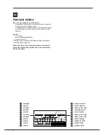 Предварительный просмотр 6 страницы Hotpoint Ariston EBYH 18xxx F Operating Instructions Manual