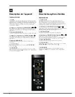 Предварительный просмотр 8 страницы Hotpoint Ariston EBYH 18xxx F Operating Instructions Manual