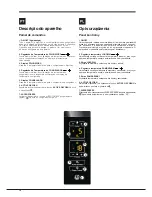 Предварительный просмотр 10 страницы Hotpoint Ariston EBYH 18xxx F Operating Instructions Manual