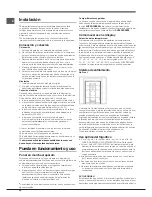 Предварительный просмотр 40 страницы Hotpoint Ariston EBYH 18xxx F Operating Instructions Manual