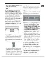 Предварительный просмотр 49 страницы Hotpoint Ariston EBYH 18xxx F Operating Instructions Manual