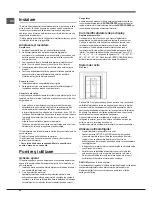 Предварительный просмотр 52 страницы Hotpoint Ariston EBYH 18xxx F Operating Instructions Manual