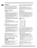 Предварительный просмотр 60 страницы Hotpoint Ariston EBYH 18xxx F Operating Instructions Manual