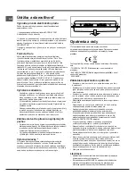 Предварительный просмотр 62 страницы Hotpoint Ariston EBYH 18xxx F Operating Instructions Manual