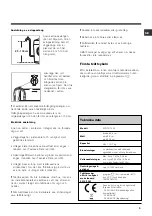 Предварительный просмотр 3 страницы Hotpoint Ariston ECO7D 1492 Instructions For Use Manual