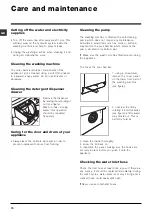 Предварительный просмотр 70 страницы Hotpoint Ariston ECO7D 1492 Instructions For Use Manual