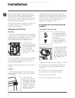 Предварительный просмотр 2 страницы Hotpoint Ariston ECO7F 129 Instructions For Use Manual