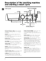 Предварительный просмотр 4 страницы Hotpoint Ariston ECO7F 129 Instructions For Use Manual