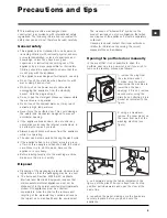 Preview for 9 page of Hotpoint Ariston ECO7F 1292 Instructions For Use Manual