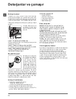 Предварительный просмотр 58 страницы Hotpoint Ariston ECO8L 1252 Instructions For Use Manual