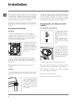 Preview for 2 page of Hotpoint Ariston ECOSD 129 Instructions For Use Manual