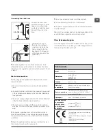 Preview for 3 page of Hotpoint Ariston ECOSD 129 Instructions For Use Manual