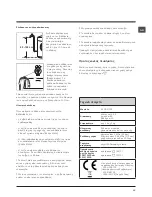 Preview for 15 page of Hotpoint Ariston ECOSD 129 Instructions For Use Manual