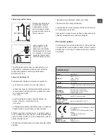 Предварительный просмотр 15 страницы Hotpoint Ariston ECOSF 129 Instructions For Use Manual