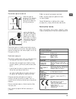 Предварительный просмотр 63 страницы Hotpoint Ariston ECOT6L 1091 Instructions For Use Manual