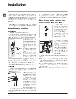 Preview for 14 page of Hotpoint Ariston ECOT7D 149 Instructions For Use Manual