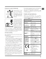 Предварительный просмотр 27 страницы Hotpoint Ariston ECOT7D 149 Instructions For Use Manual