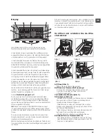 Предварительный просмотр 43 страницы Hotpoint Ariston ECOT7D 149 Instructions For Use Manual