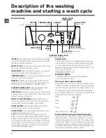 Preview for 4 page of Hotpoint Ariston ECOT7F 129 Instructions For Use Manual