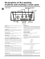 Предварительный просмотр 6 страницы Hotpoint Ariston ECOT7L 1051 Instructions For Use Manual