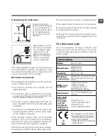 Preview for 3 page of Hotpoint Ariston ECOTF 1051 Instructions For Use Manual