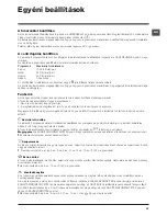 Preview for 21 page of Hotpoint Ariston ECOTF 1051 Instructions For Use Manual