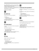 Preview for 9 page of Hotpoint Ariston EH 51 I X/HA Operating Instructions Manual