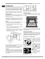 Preview for 14 page of Hotpoint Ariston EH 51 I X/HA Operating Instructions Manual