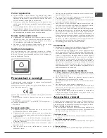 Предварительный просмотр 19 страницы Hotpoint Ariston ENBLH 19xxx F Operating Instructions Manual