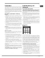 Предварительный просмотр 29 страницы Hotpoint Ariston ENBLH 19xxx F Operating Instructions Manual