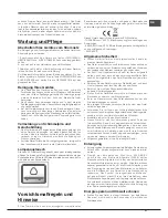 Предварительный просмотр 31 страницы Hotpoint Ariston ENBLH 19xxx F Operating Instructions Manual